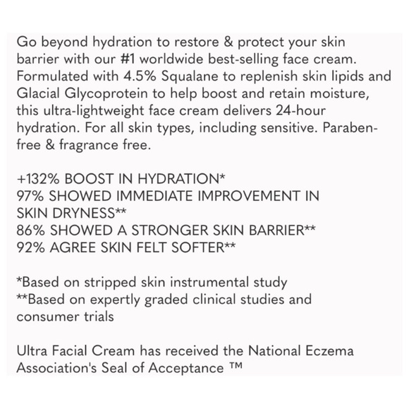 KIEHL’S Ultra Facial Cleanser (1oz) & Moisturizing Cream (.25 oz) NEW - Picture 5 of 5